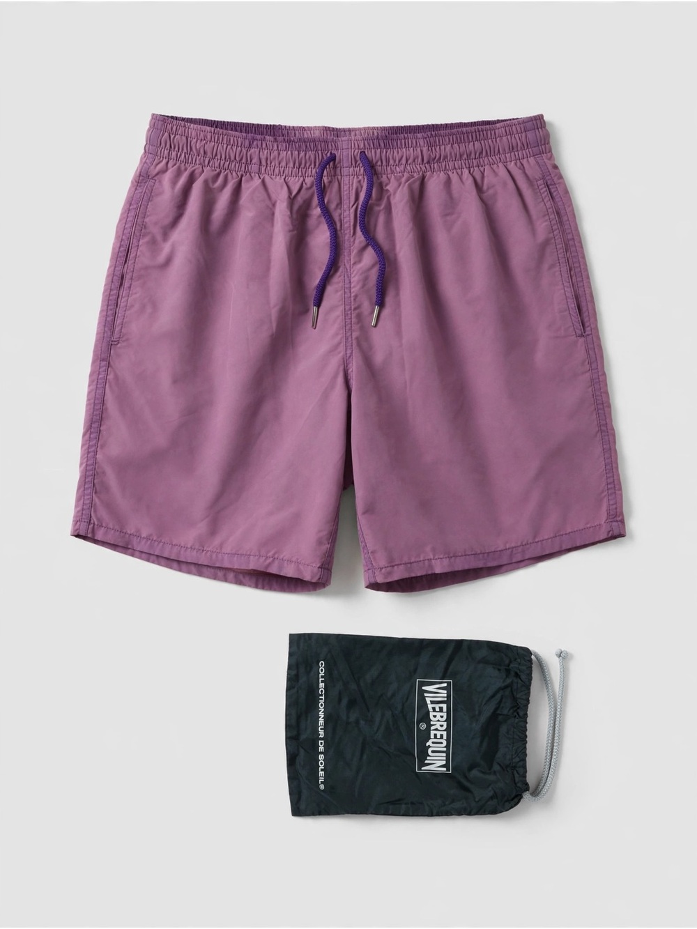 Vilebrequin Purple Elastic-Waist Swim Trunks